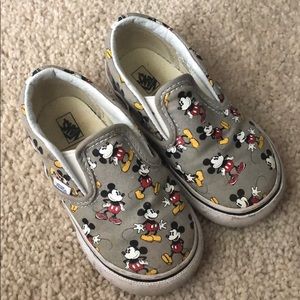 Disney Mickey Mouse Vans Toddler 6